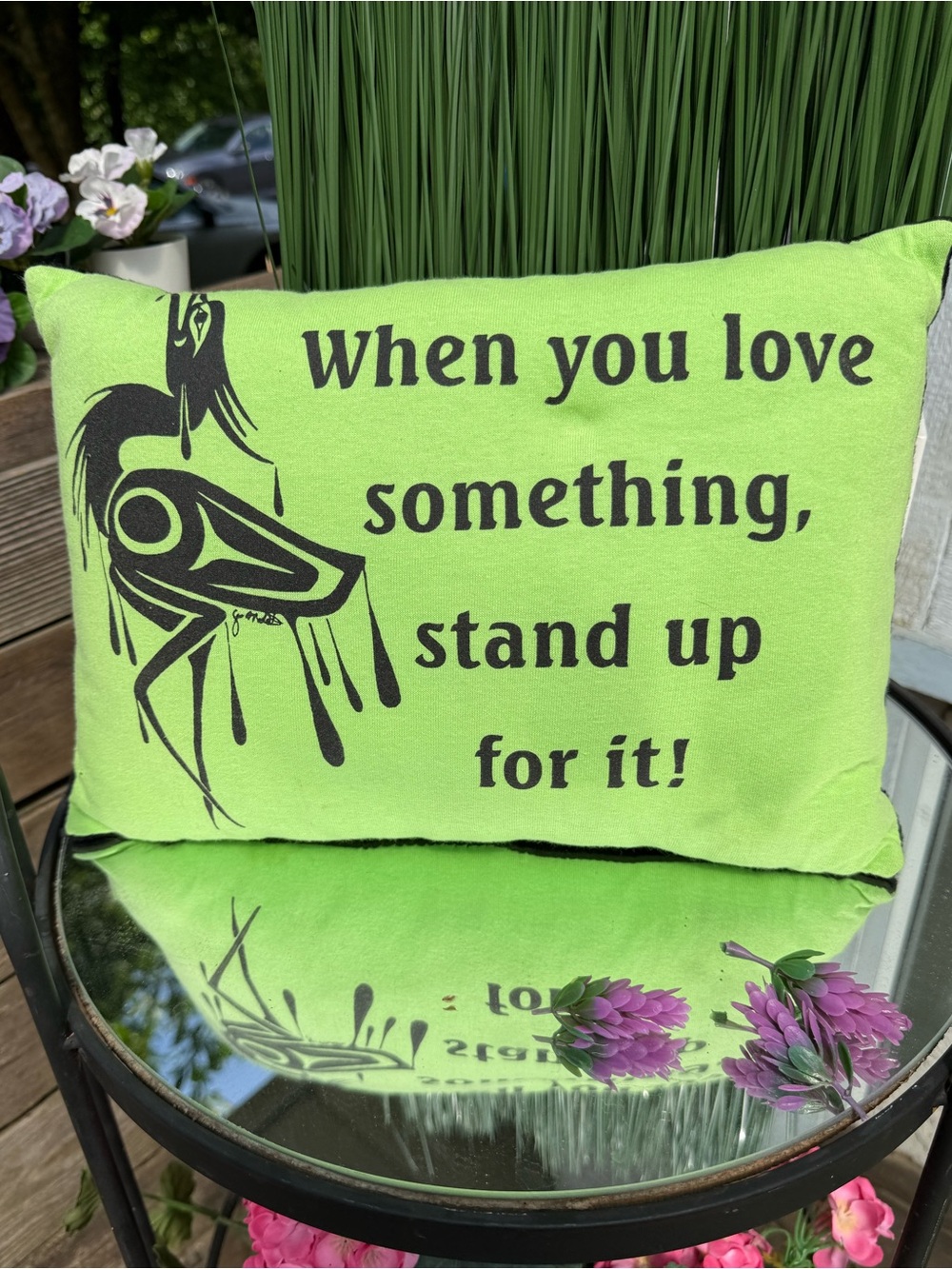 ⭐️ signed JOE DAVID  Life of Meares Island ⭐️ Stand Up For It